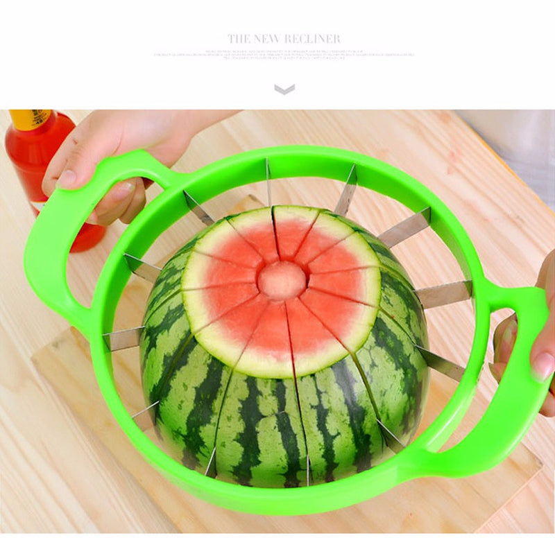 Cortador de frutas multifunción, cortador de sandía y melón, herramienta práctica de cocina para frutas