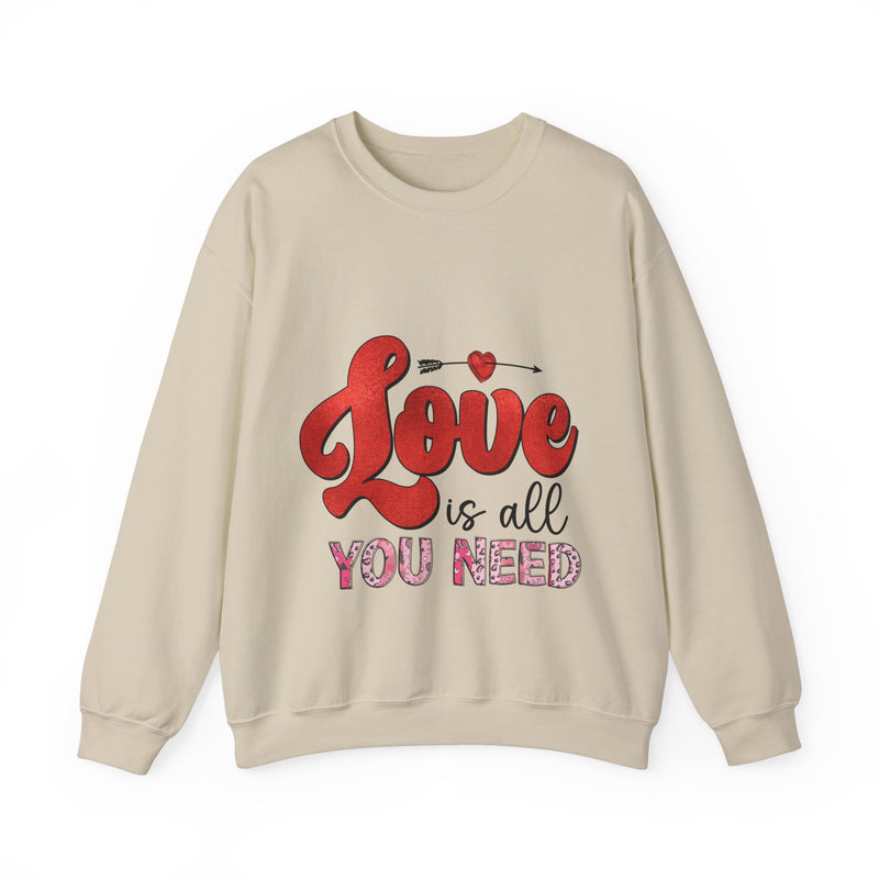 Love Is All You Need - Unisex Heavy Blend™ Crewneck Sweatshirt