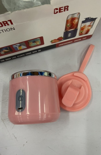 Licuadora portátil de 6 hojas, Mini exprimidor, Extractor de tazas, batido, carga USB, exprimidor de frutas, licuadora, Mezclador de alimentos, trituradora de hielo, máquina exprimidora portátil