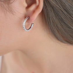 Ins Style Irregular Geometry C- Shaped Earrings