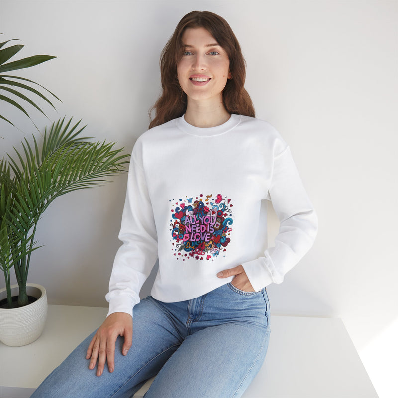 All You Need Is Love - Unisex Heavy Blend™ Crewneck Sweatshirt