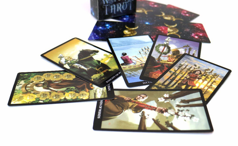 Witch tarot fortune-telling