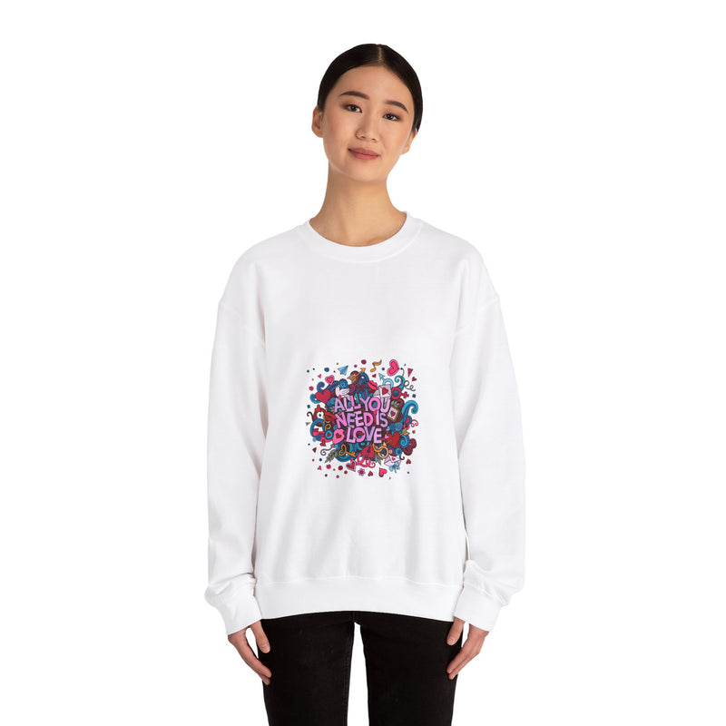 All You Need Is Love - Unisex Heavy Blend™ Crewneck Sweatshirt