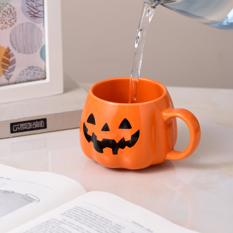 Taza de cerámica de oficina de Navidad de Halloween creativa