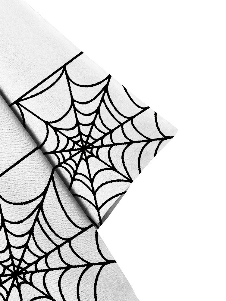 Spider Web Element - Cárdigan de manga tres cuartos para hombre