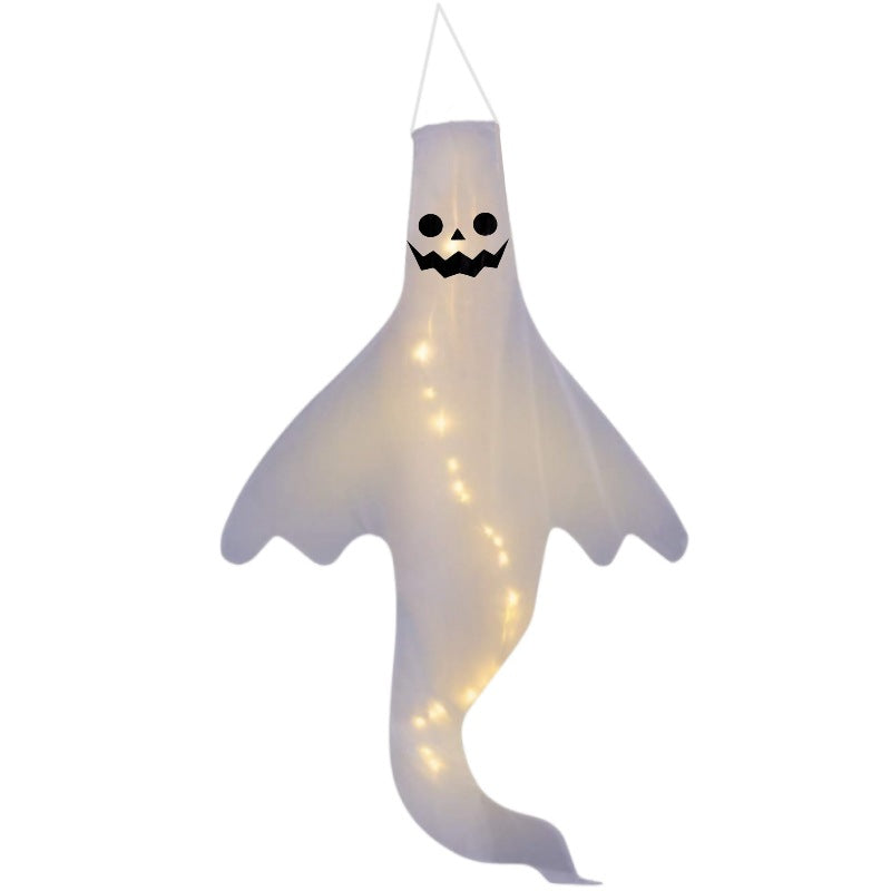 Decoración de Halloween, secador de pelo fantasma, accesorios de diseño para el lugar