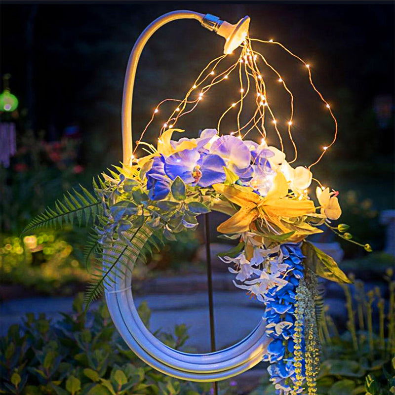 LED Vines Light Solar Fairy String Light Outdoor Waterproof Copper Wire DIY Decora Holiday Party Wedding Garden Room