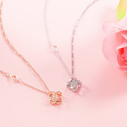 Women's Fashionable All-match Clover Pendant Necklace