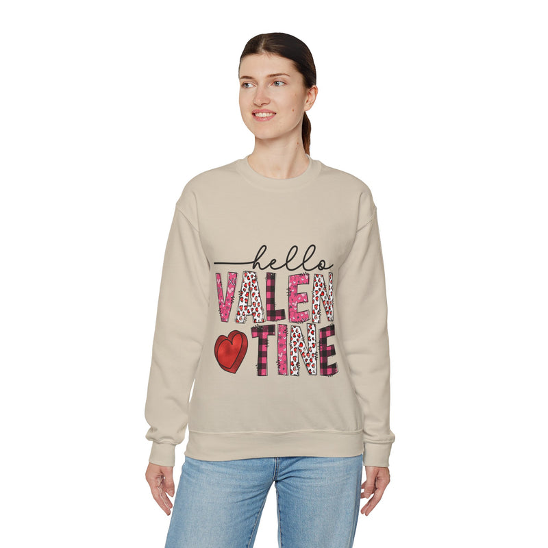 Hello Valentine - Unisex Heavy Blend™ Crewneck Sweatshirt