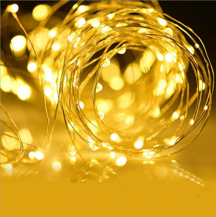 Holiday Wedding Party Garland Solar Garden Waterproof For Home Led Decor