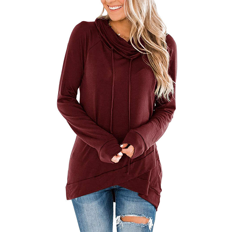 Women's Long Sleeve Jacket Slim Sweatshirt