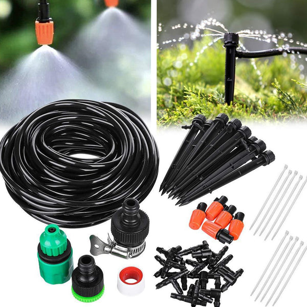 DIY Automatic Flower Drip Irrigation Set