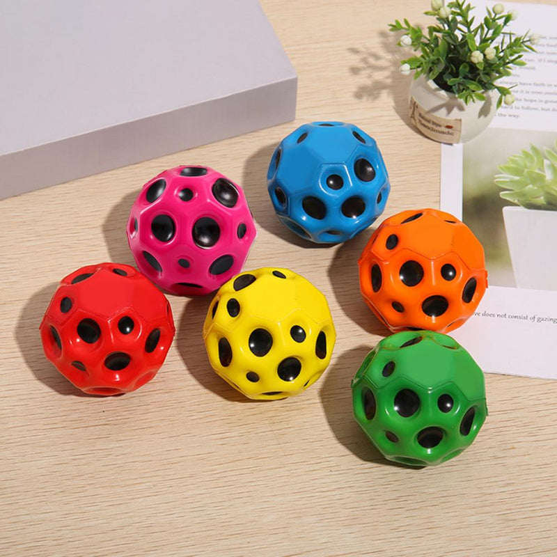 Hole Ball PU Foam Solid Elastic Interactive Slow Rebound Toy