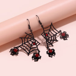 Creative Fashion Simple Niche Design Sense High-end Spider Web Earrings