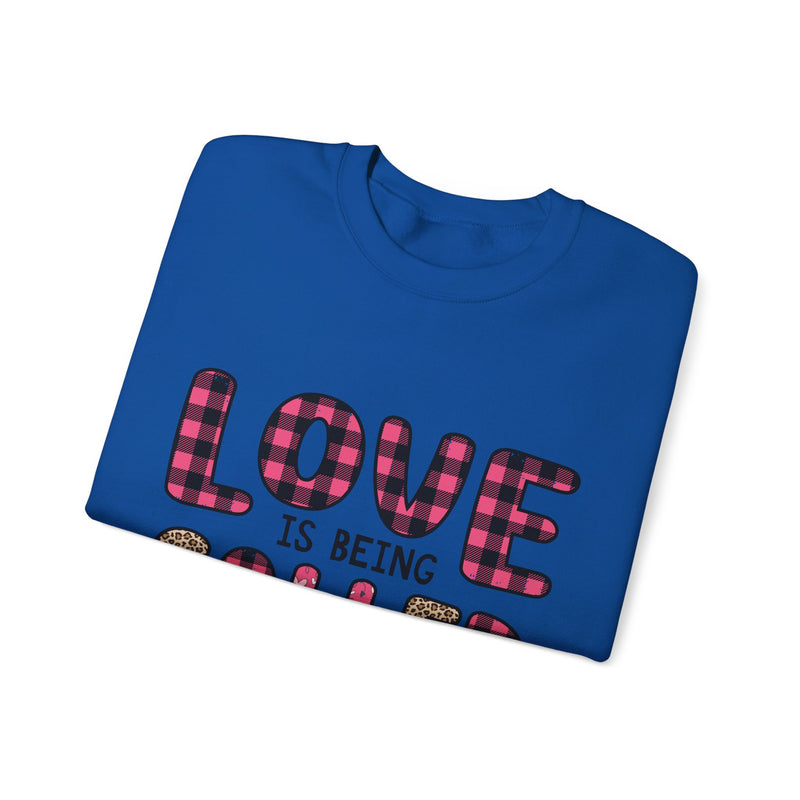 Love Is Being Called Mama - Unisex Heavy Blend™ Crewneck Sweatshirt