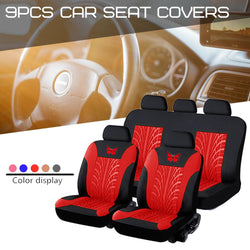 Funda universal para asiento de coche, tela antipolvo, resistente al desgaste, lavable, antidecoloración