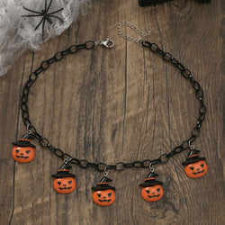 Collar de Halloween Cadena de clavícula Mujer