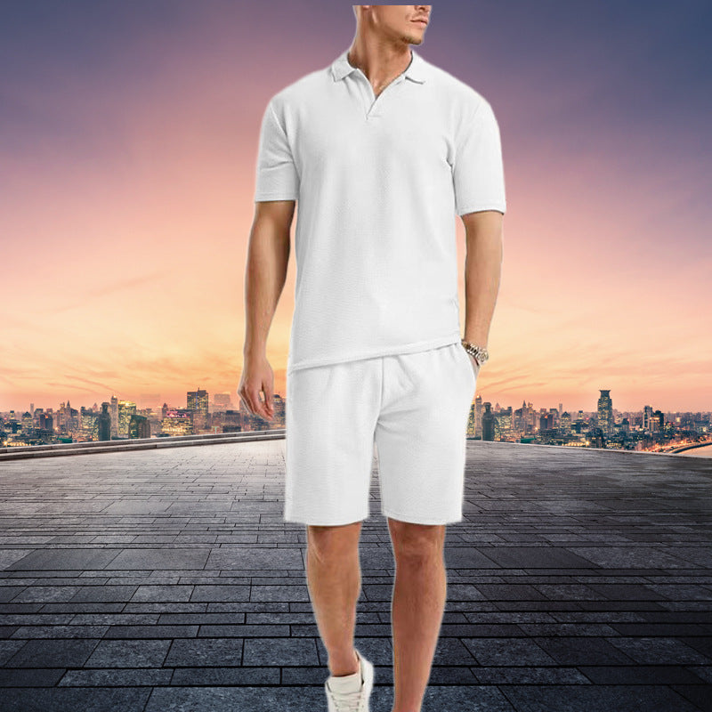 Traje deportivo de moda de talla grande para hombre