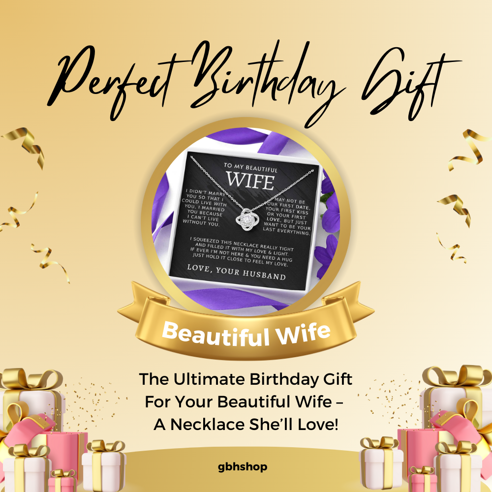 Gifts For Wife #6 Romantic, Wife Birthday Gift Ideas, Necklaces For Wife From Husband, To My Soulmate Necklace For Women,To My Wife Gifts From Husband