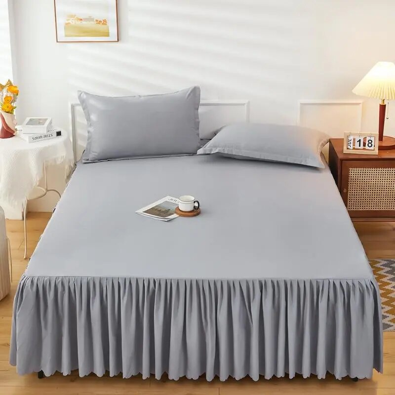 Fitted Sheet, Wrinkle Fade, Stain Resistant Deep Pocket Bed Sheet  простынь на резинке  drap de lit Bottom bed sheet set