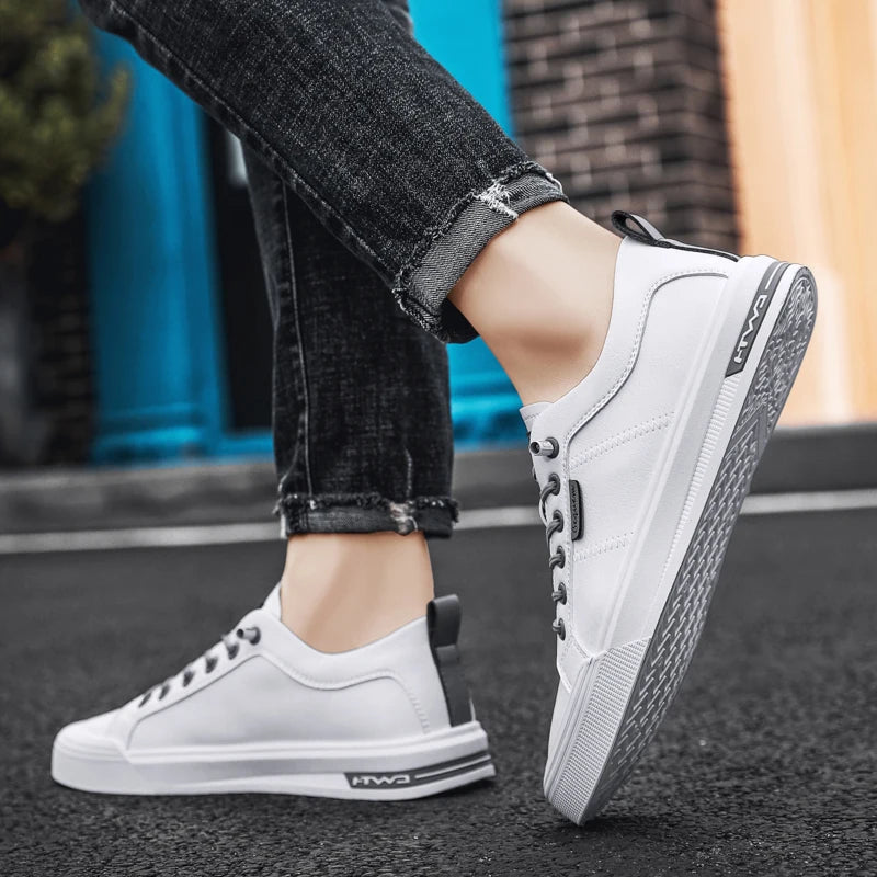 Men's Casual Shoes Lightweight Breathable Men Shoes Flat Men Sneakers White Business Travel Tenis Masculino кроссовки мужские