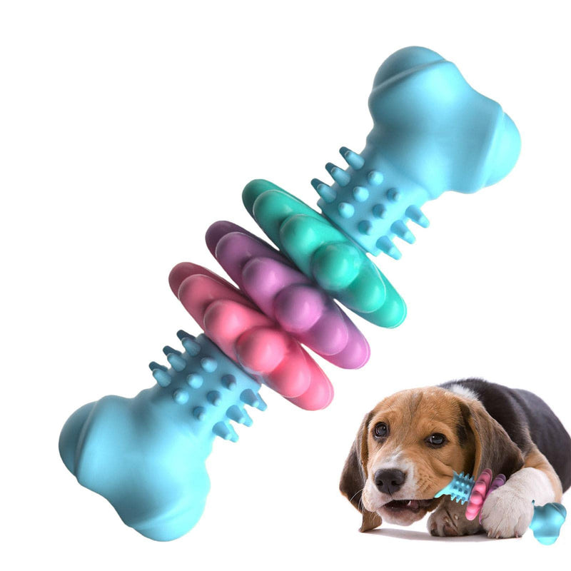 Juguete masticable para perros, tipo hueso para perros, juguetes de Limpieza de dientes, indestructible, TPR, hueso para masticar, resistente a mordeduras, juguetes para la dentición, productos para mascotas