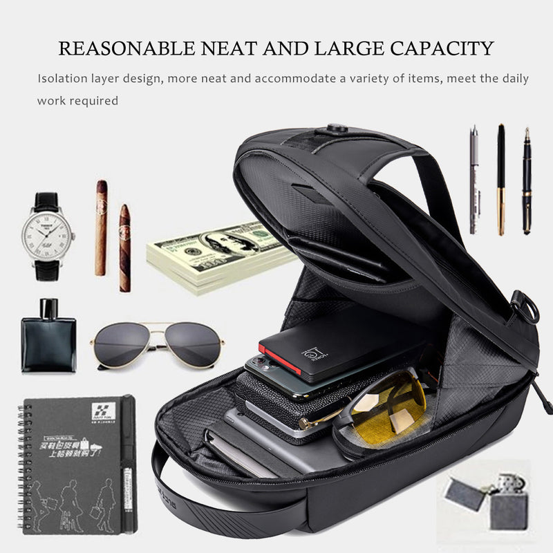 New Men's Chest Bag Creative Storage Single Shoulder Messenger