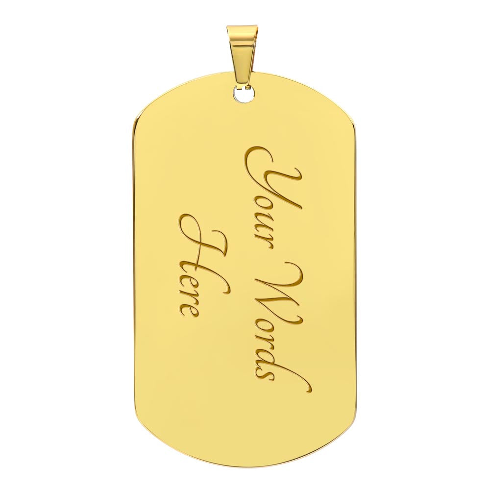 Dog Tag - Serenity Prayer