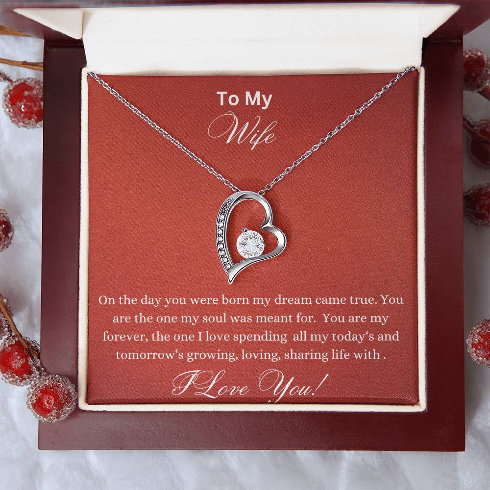 Forever Love Necklace - Dream Came True Wife