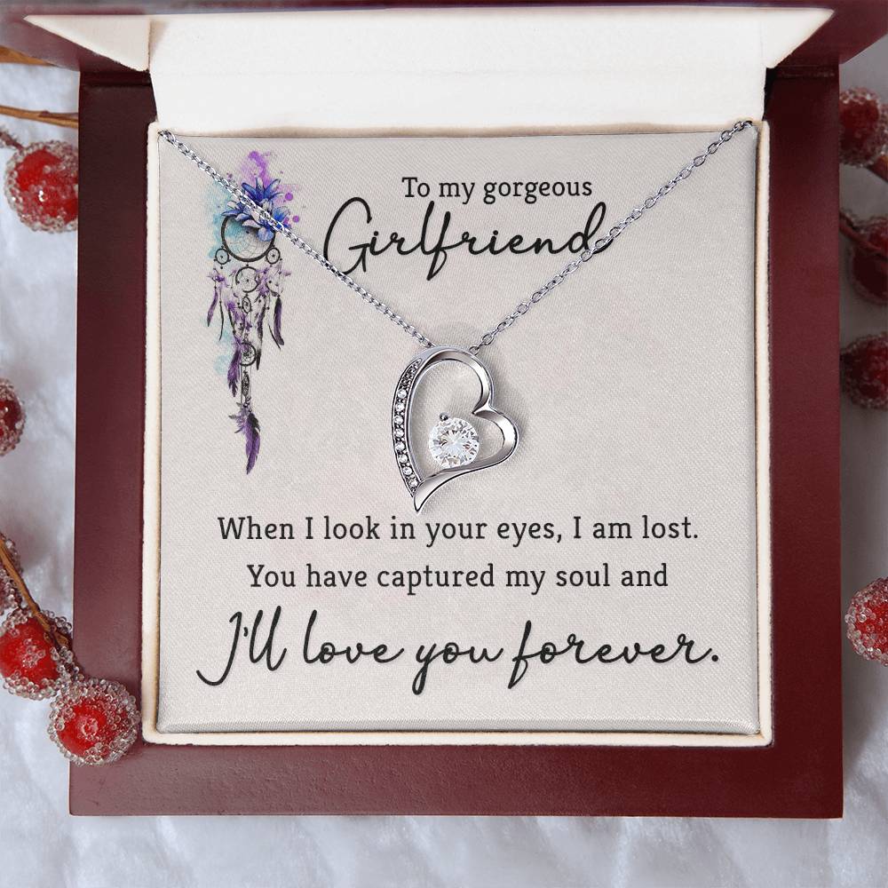 Forever Love Necklace - When I Look in Your Eyes Girlfriend