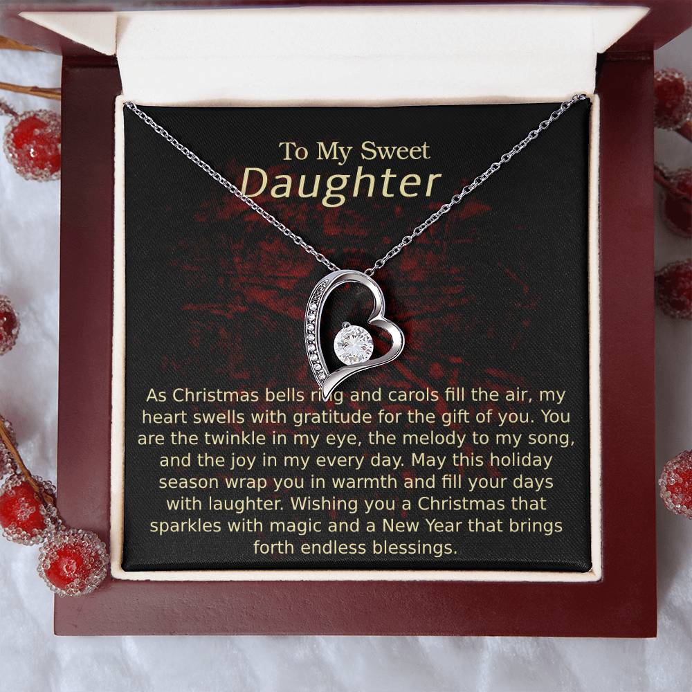 Forever Love Necklace - To My Sweet Daughter