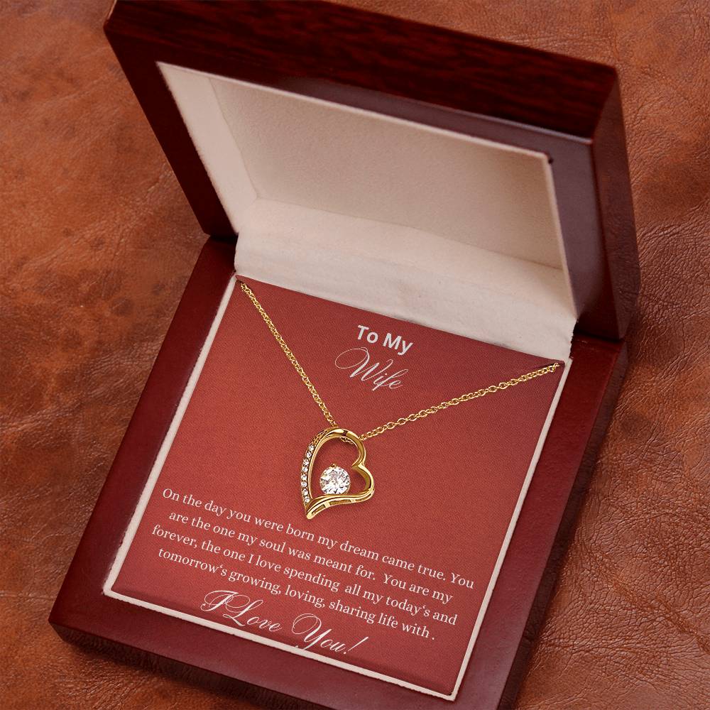 Forever Love Necklace - Dream Came True Wife