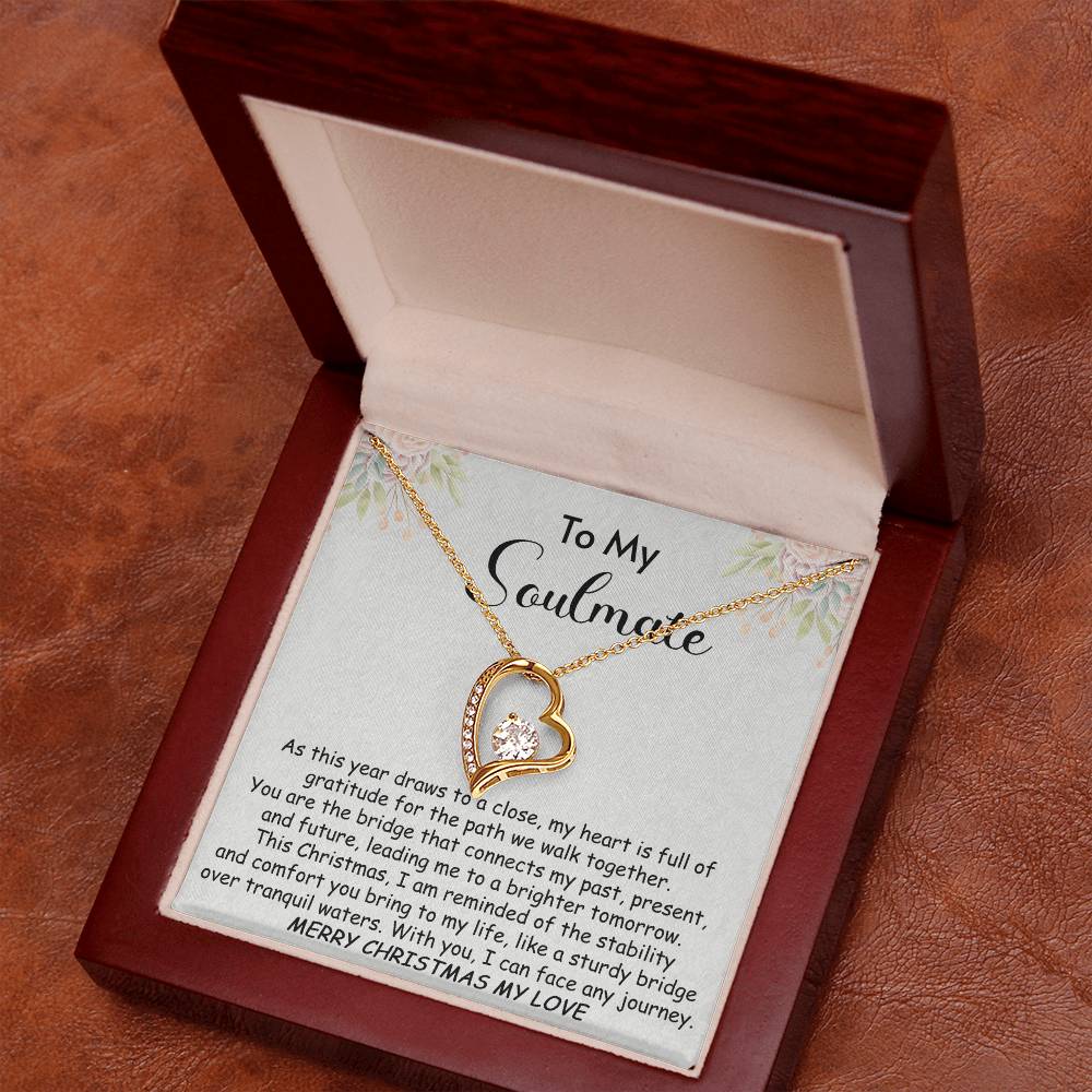 Forever Love Necklace - Heart Full of Gratitude Soulmate