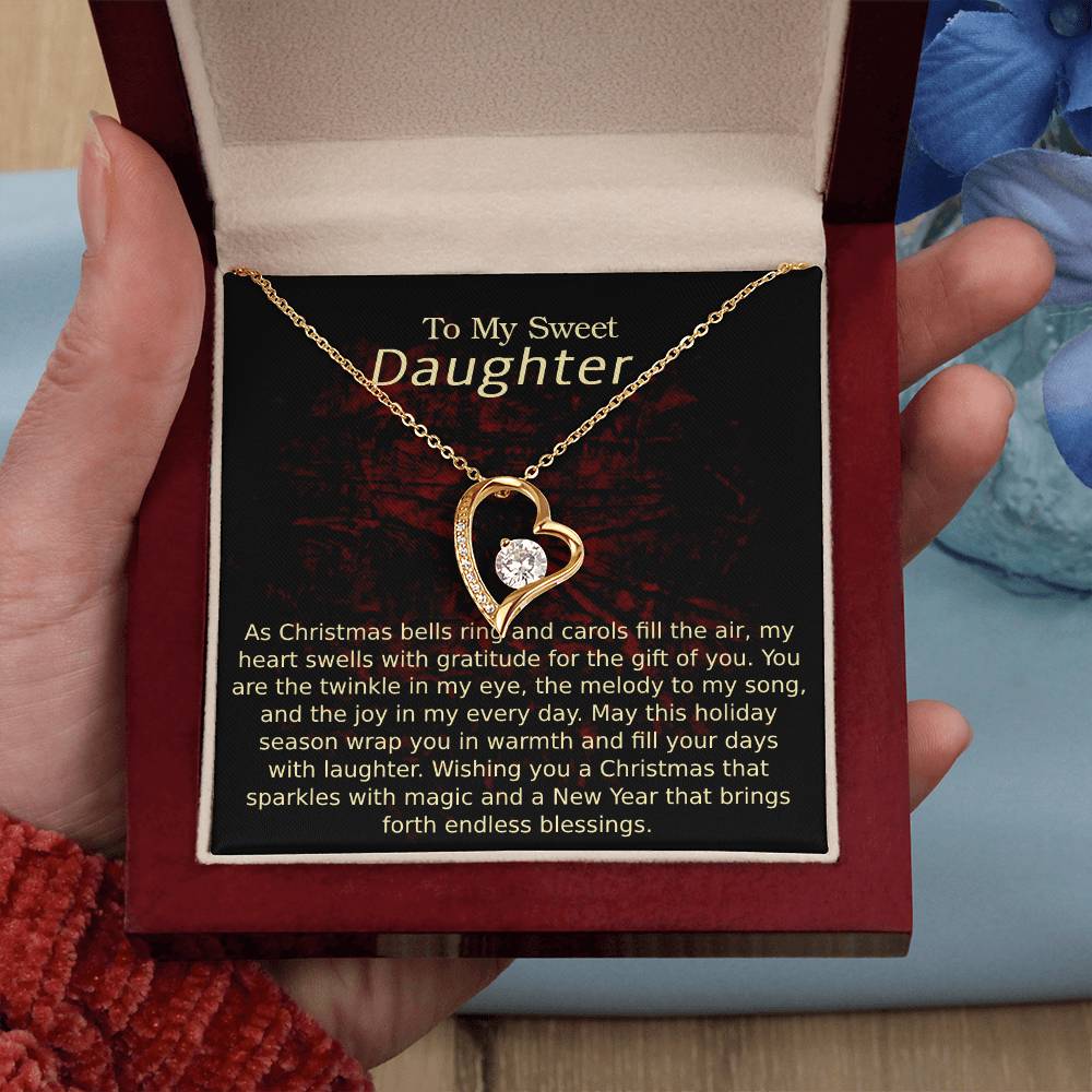 Forever Love Necklace - To My Sweet Daughter