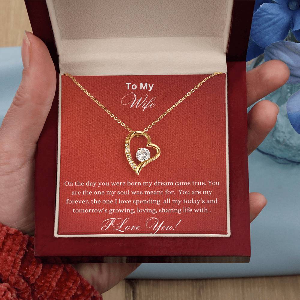 Forever Love Necklace - Dream Came True Wife