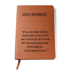 Engraved Journal - Every Moment Lovely Boyfriend