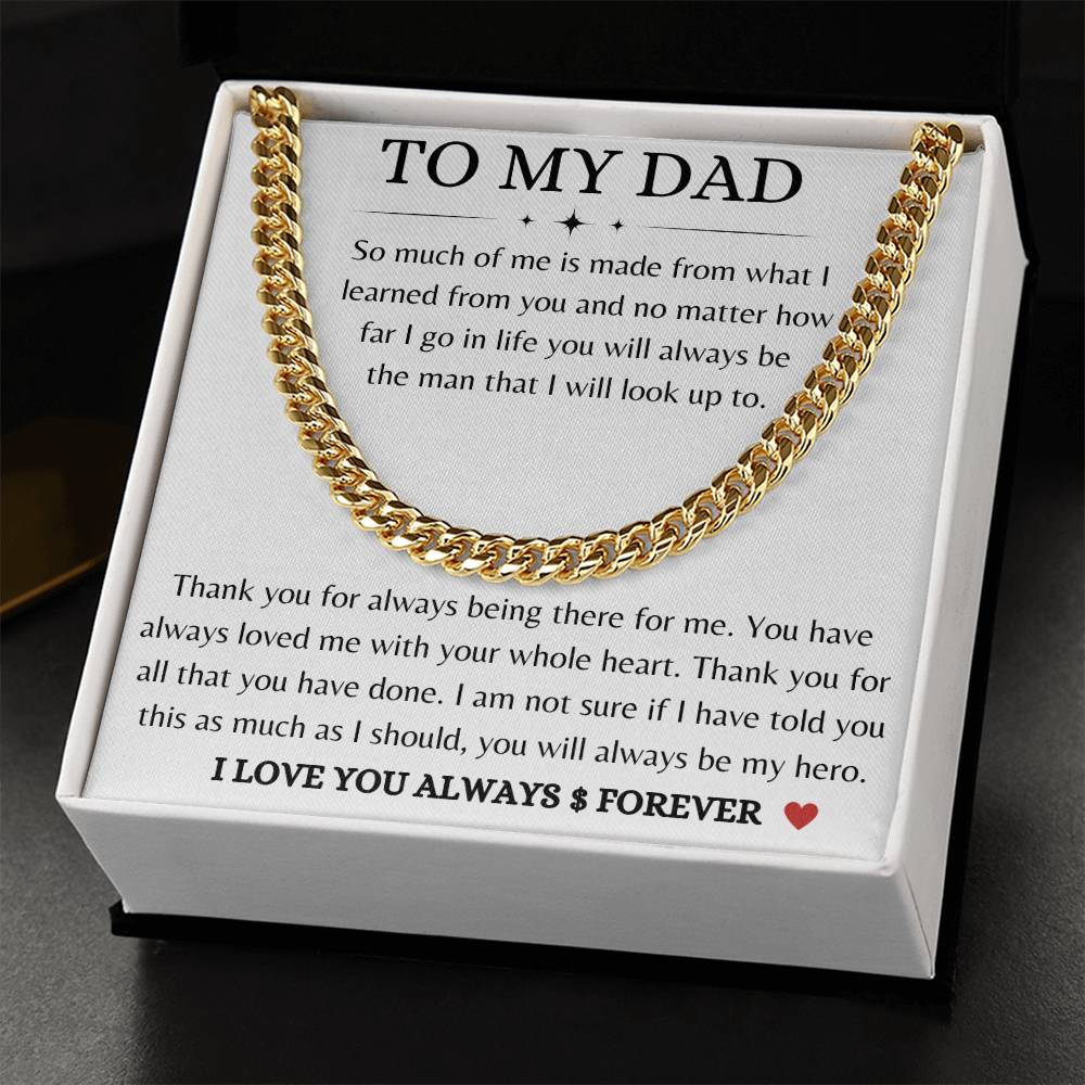 Dad Cuban Chain 2