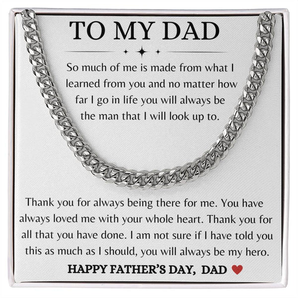 Cubain Chain Fathers Day Amazon