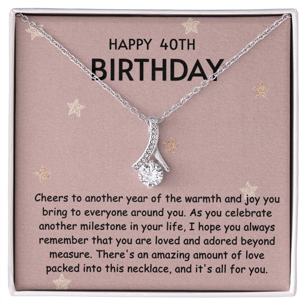 40th Birthday #18 - Alluring Beauty Necklace