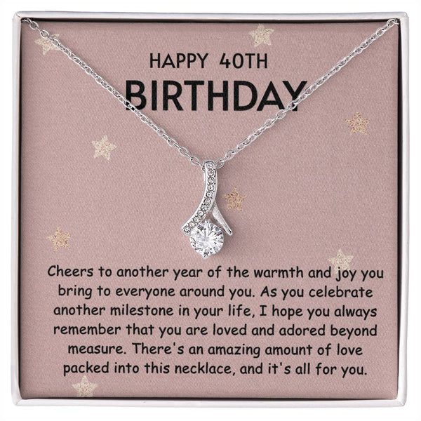 40th Birthday #18 - Alluring Beauty Necklace