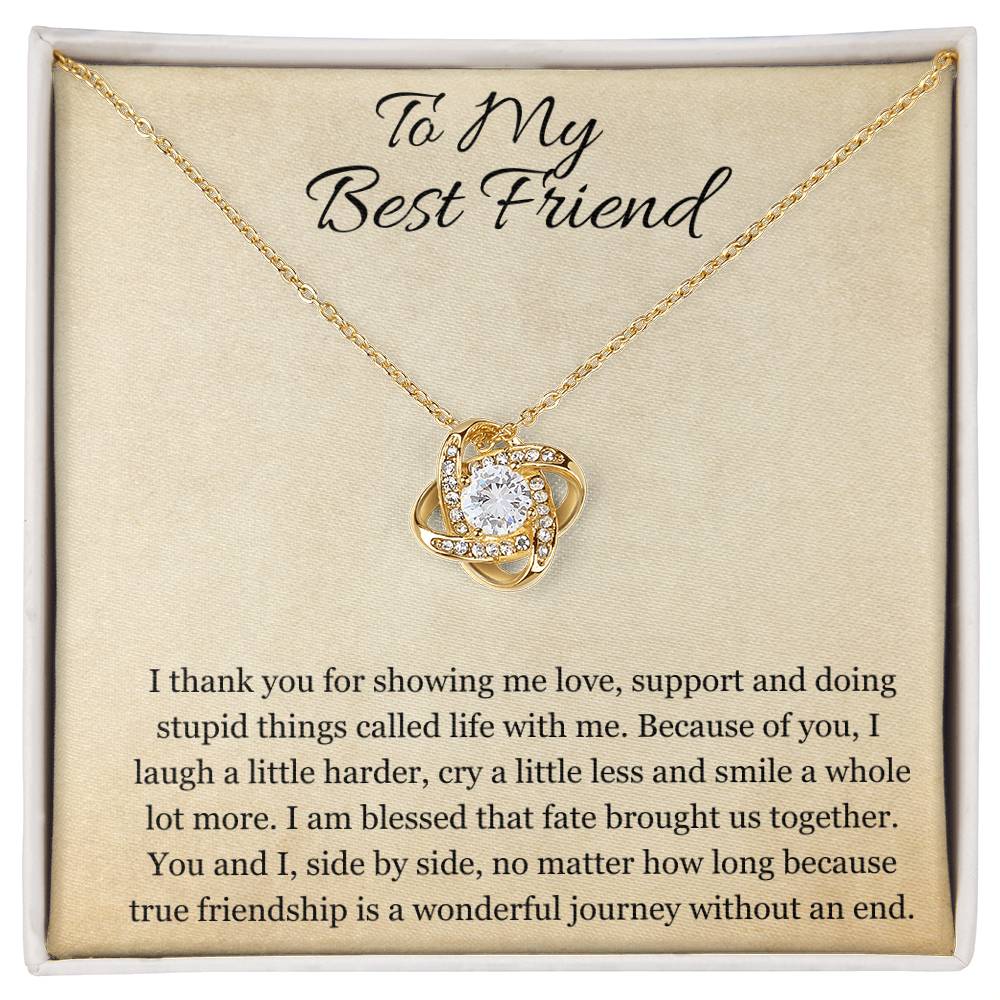 Love Knot Necklace - Best Friend