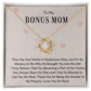 Mother's Day Gift For Bonus Mom - Love Knot Necklace