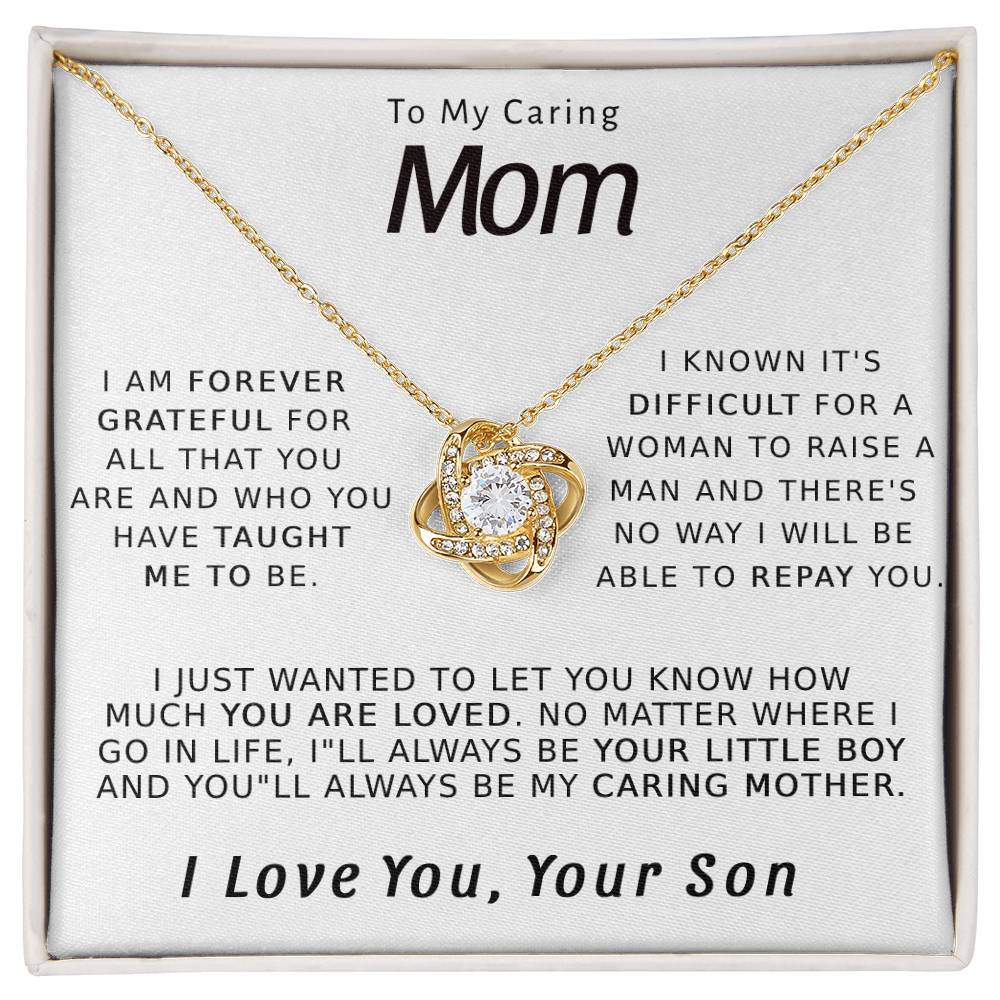 Love Knot Necklace - To My Caring Mom