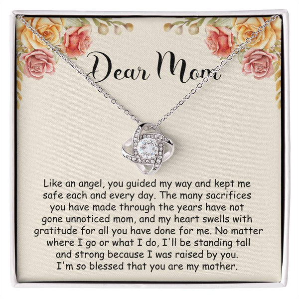 To My Mom Necklace, Christmas Gift For Mom, Mother's Day Gift For Mom