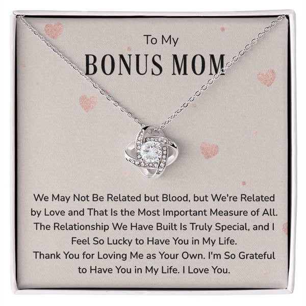 Bonus Mom Love Knot Necklace