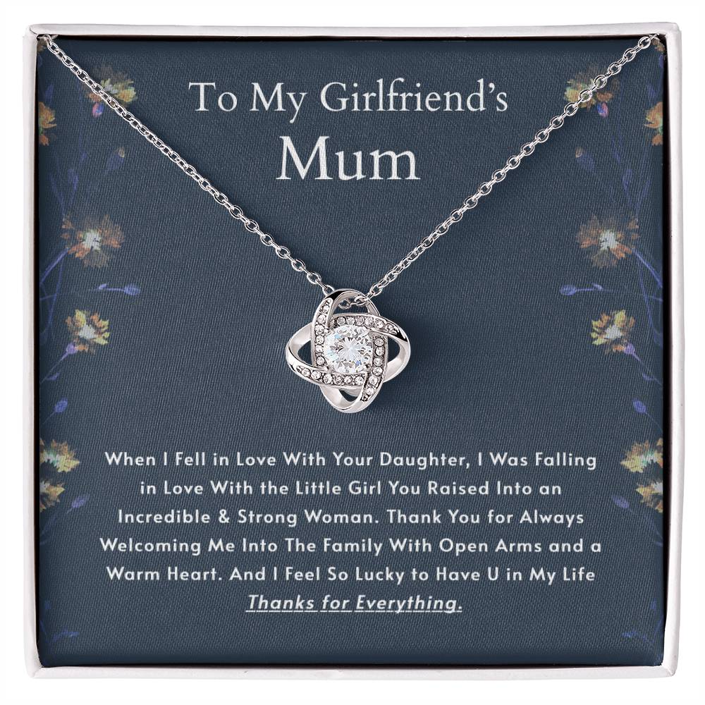 Girlfriend's Mum Love Knot Necklace