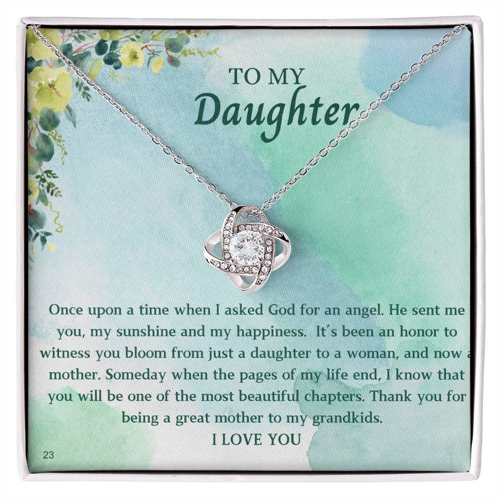 Love Knot Necklace - To My Daughter 23