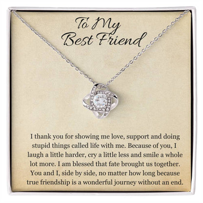 Love Knot Necklace - Best Friend