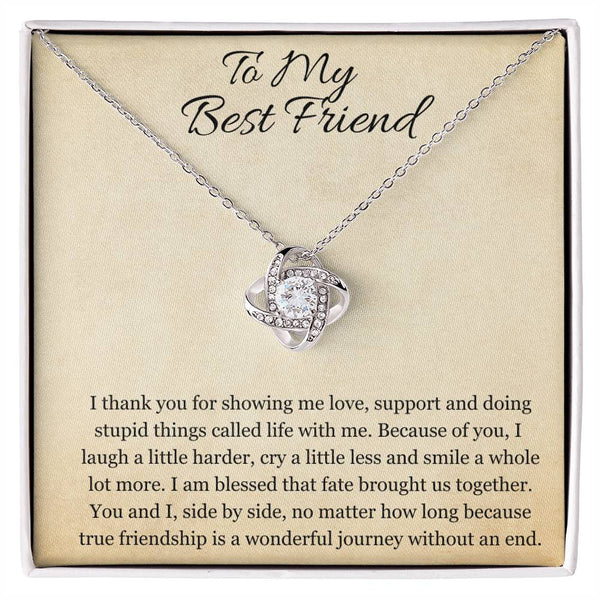 Love Knot Necklace - Best Friend