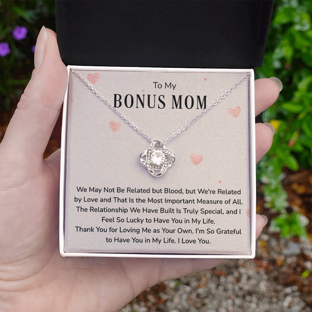 Bonus Mom Love Knot Necklace